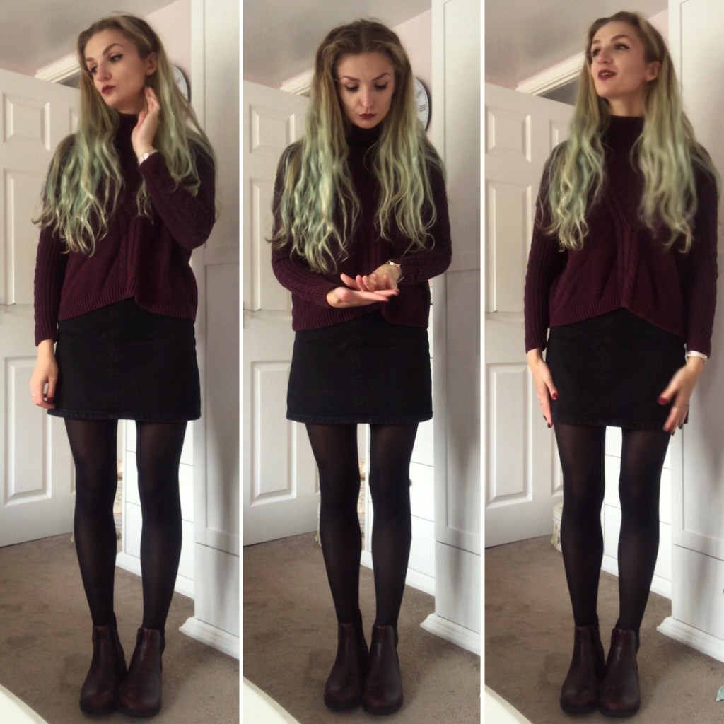 Autumn knits & ankle boots out in August...why do we live in this unpredictable climate?! 🤷‍♀️